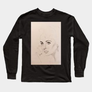 Elizabeth Taylor Long Sleeve T-Shirt